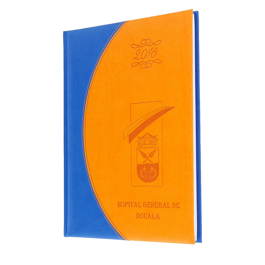 Diary of General hospital in Douala - Agenda Afrique, custom diaries manufacturer