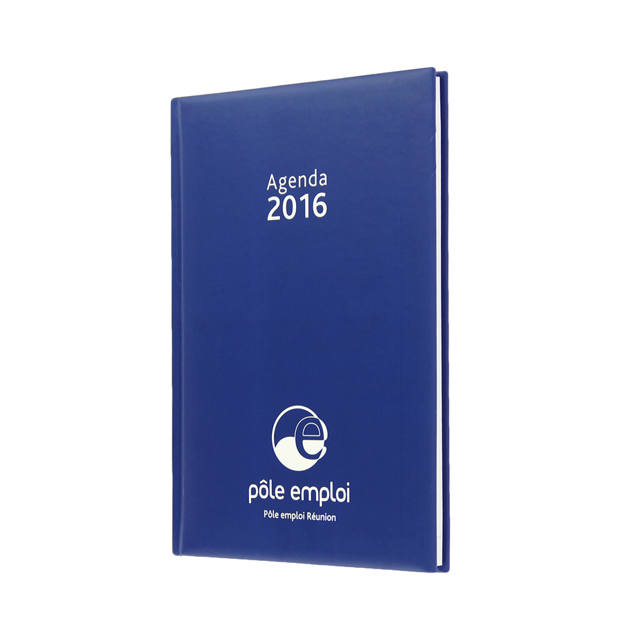 Pôle Emploi Réunion diary - Agenda Afrique, custom diaries manufacturer